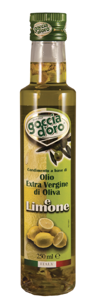Extra Vergine olive oil with lemon Image