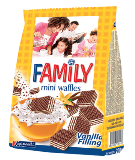 Waffles FAMILY vanilla 200gr  Image